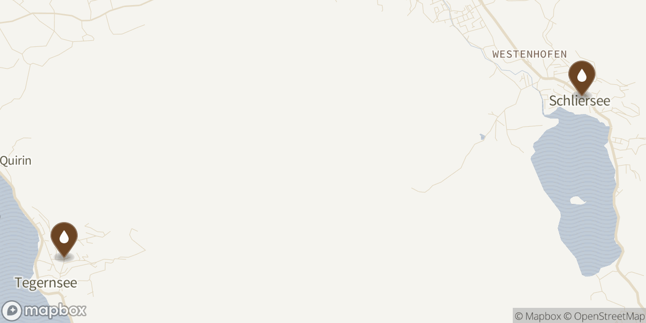 Map showing 2 locations