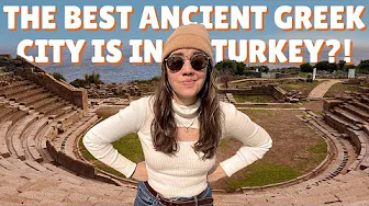 You MUST See This Ancient Greek Site in Turkey! Bucket List Roadtrip Adventure | Assos City Ruins