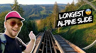 This Slide Scared Me, Germany's Longest Alpine Slide  |  Allgäu, Germany