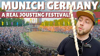 AUTHENTIC! Americans Experience the World's Largest Jousting Festival. Germany