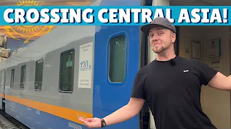 INCREDIBLE 16 Hour Night Train Adventure Across Kazakhstan  | Almaty to Astana