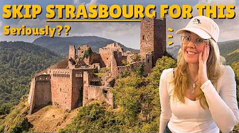 THE Day Trip from Strasbourg! Authentic Food, THREE Castles, a Charming Village | Ribeauville Alsace