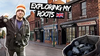 The Midlands, England. We Ate Historical Fish and Chips & Explored a Mine in the English Countryside